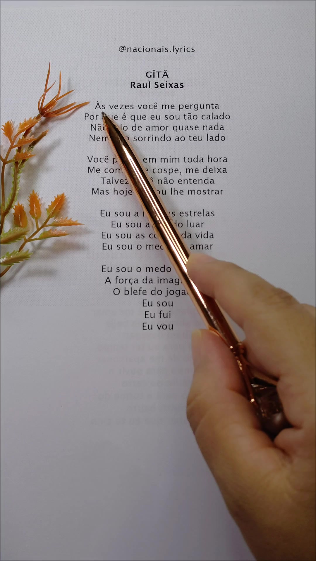 @nacionais lyrics