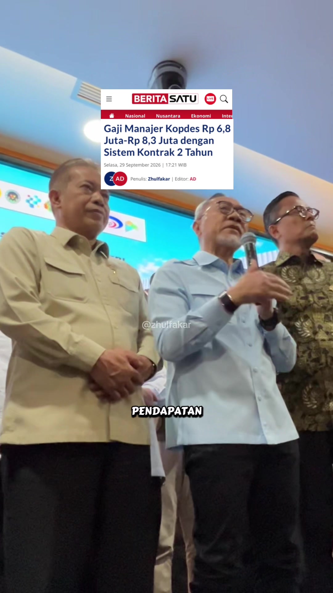 @Zhulfakar | Wartawan Gen Z