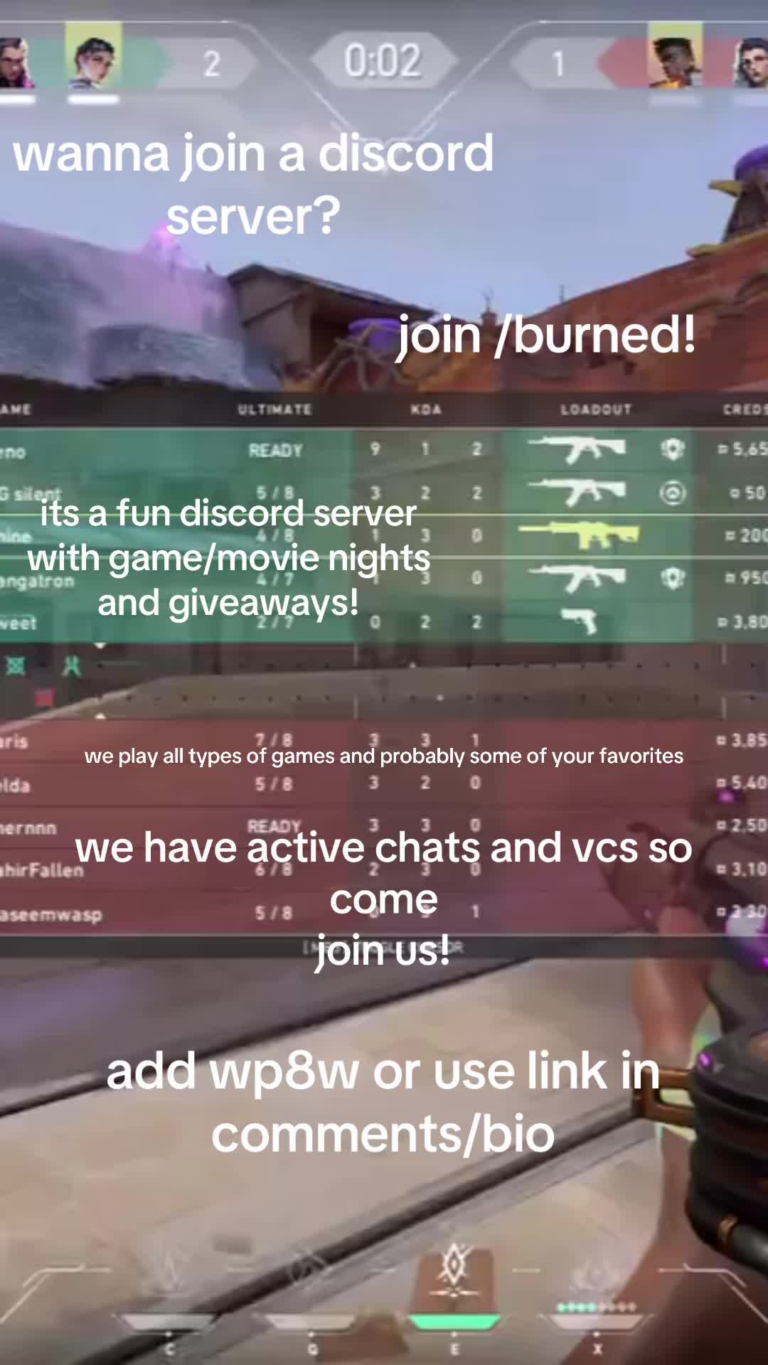 @/discord servers