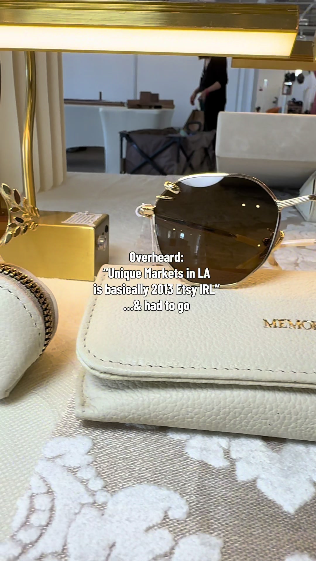 @MEMOR&Iacute; &bull;Narrow Fit Sunglasses