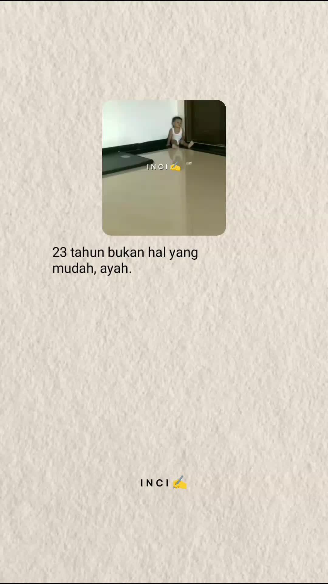 @I N C I ✍️