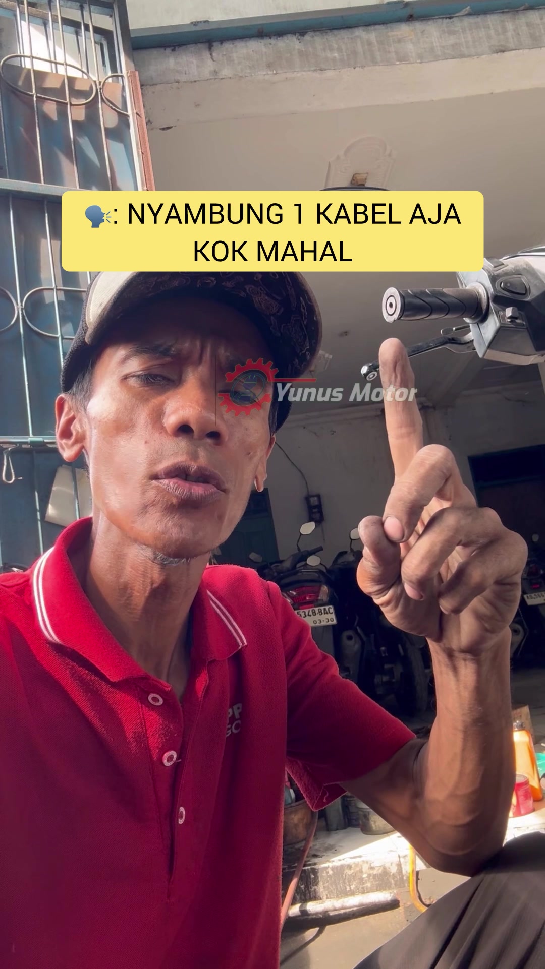 @Bengkel yunus motor