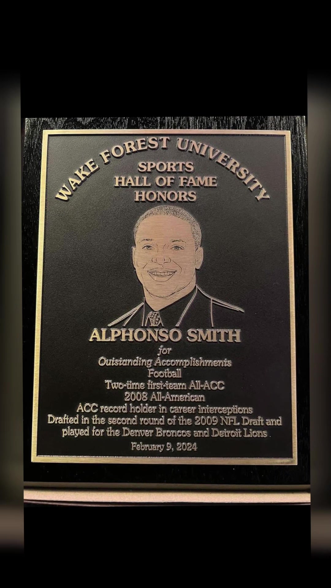 @Alphonso Smith Jr