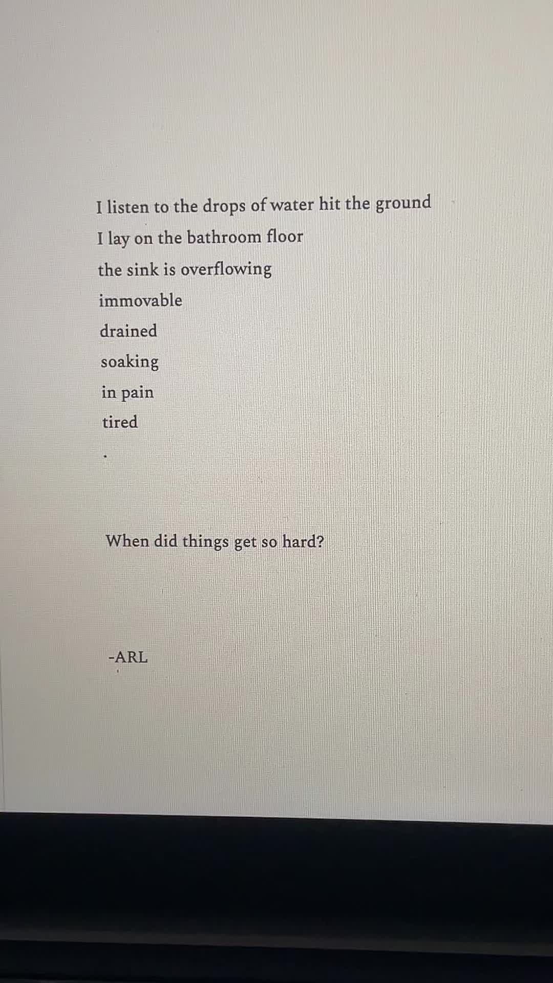 @ARLwritesaboutyou