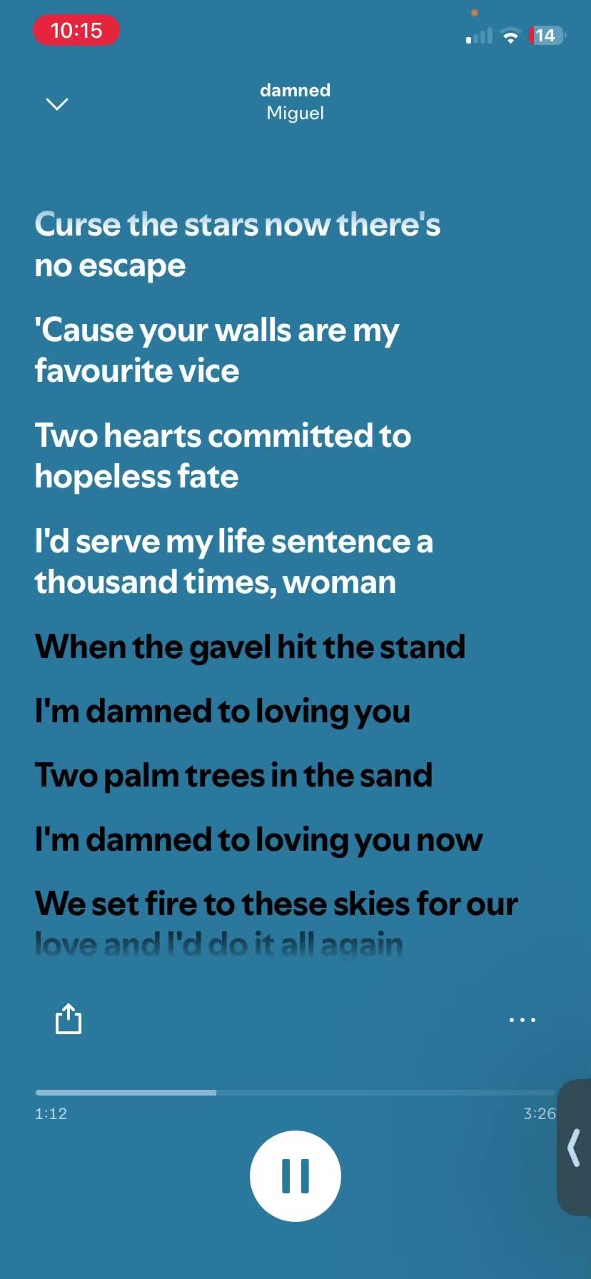@Song of the dayyyy