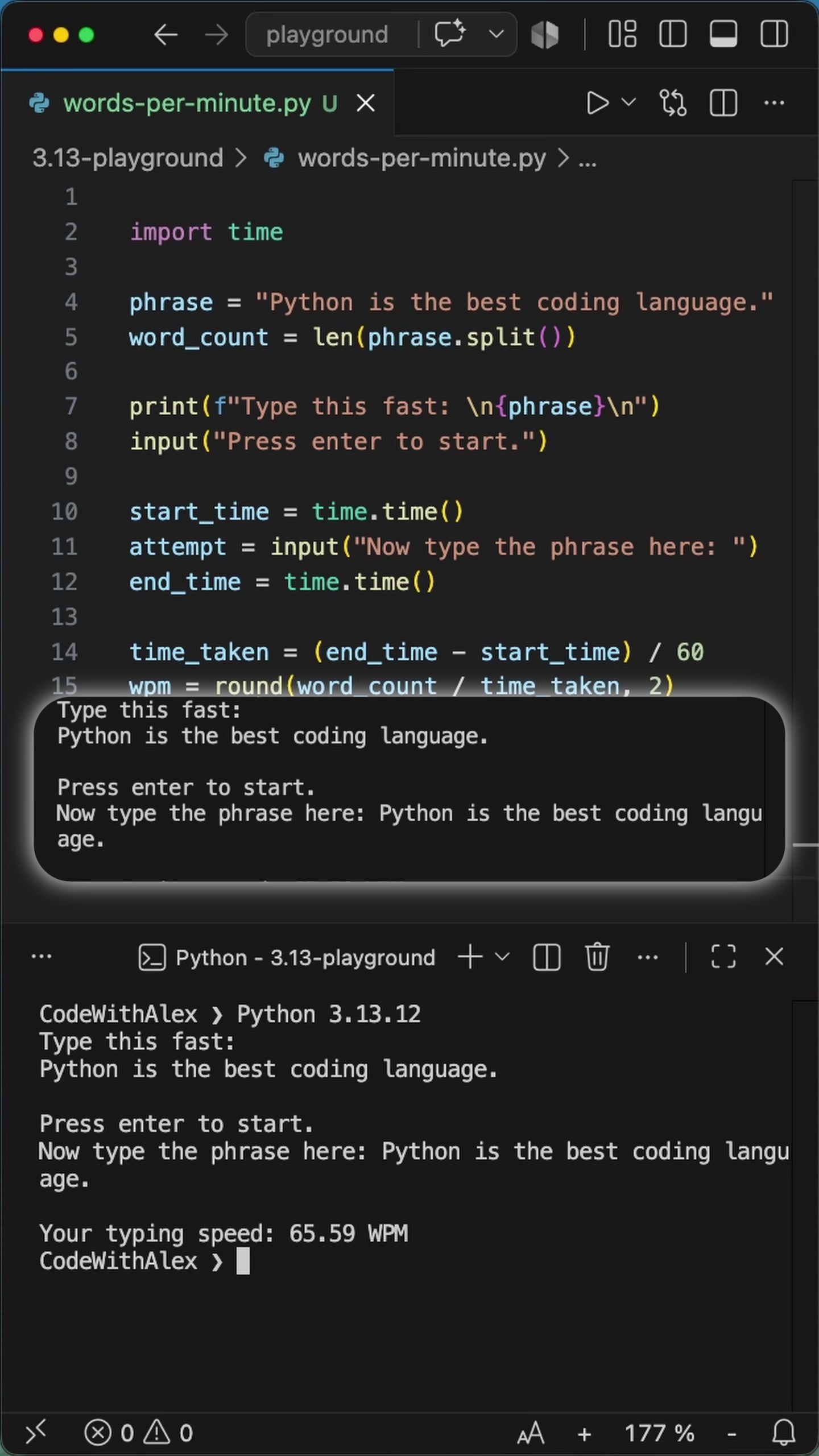 @Code With Alex