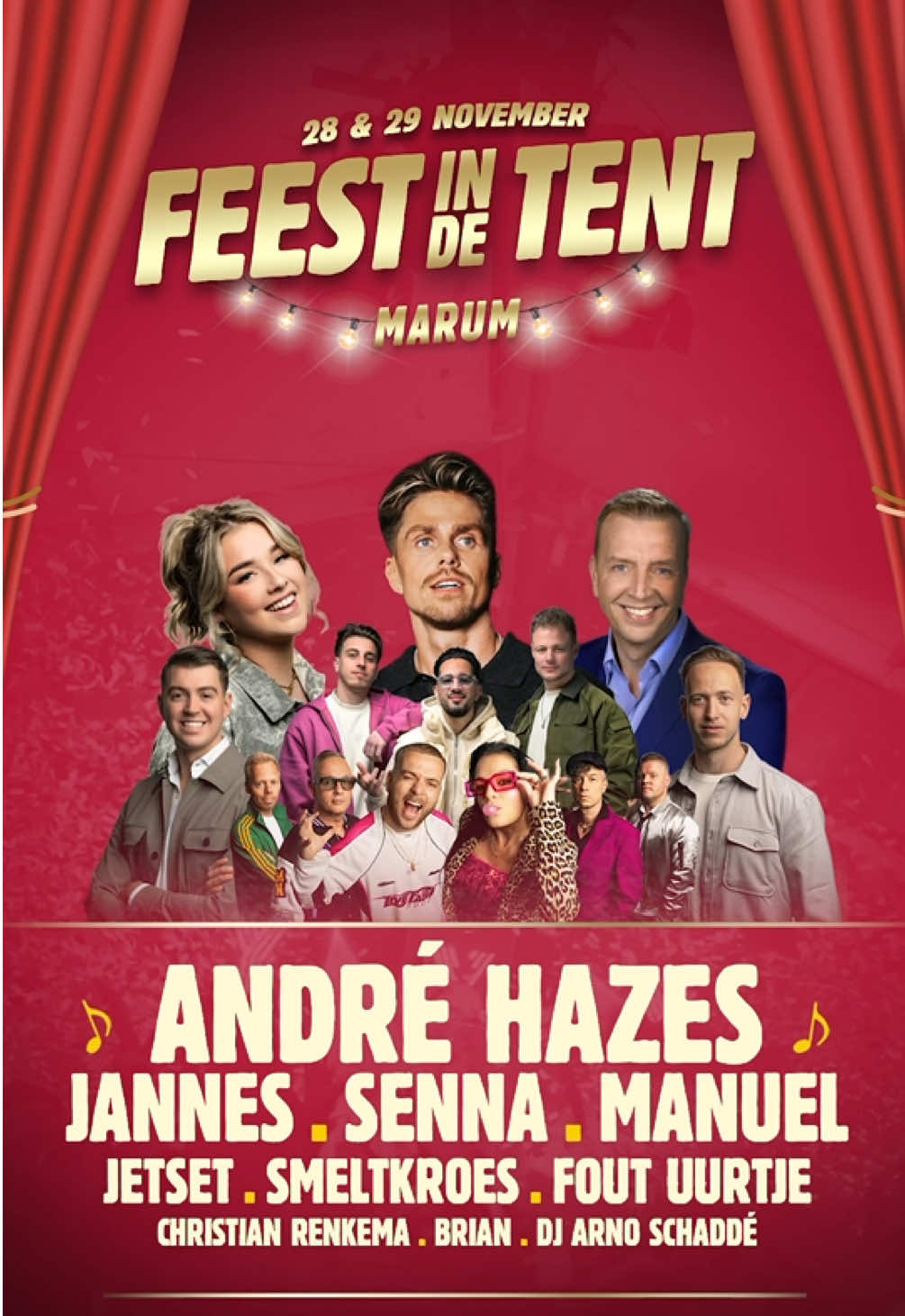 @Feest in de tent