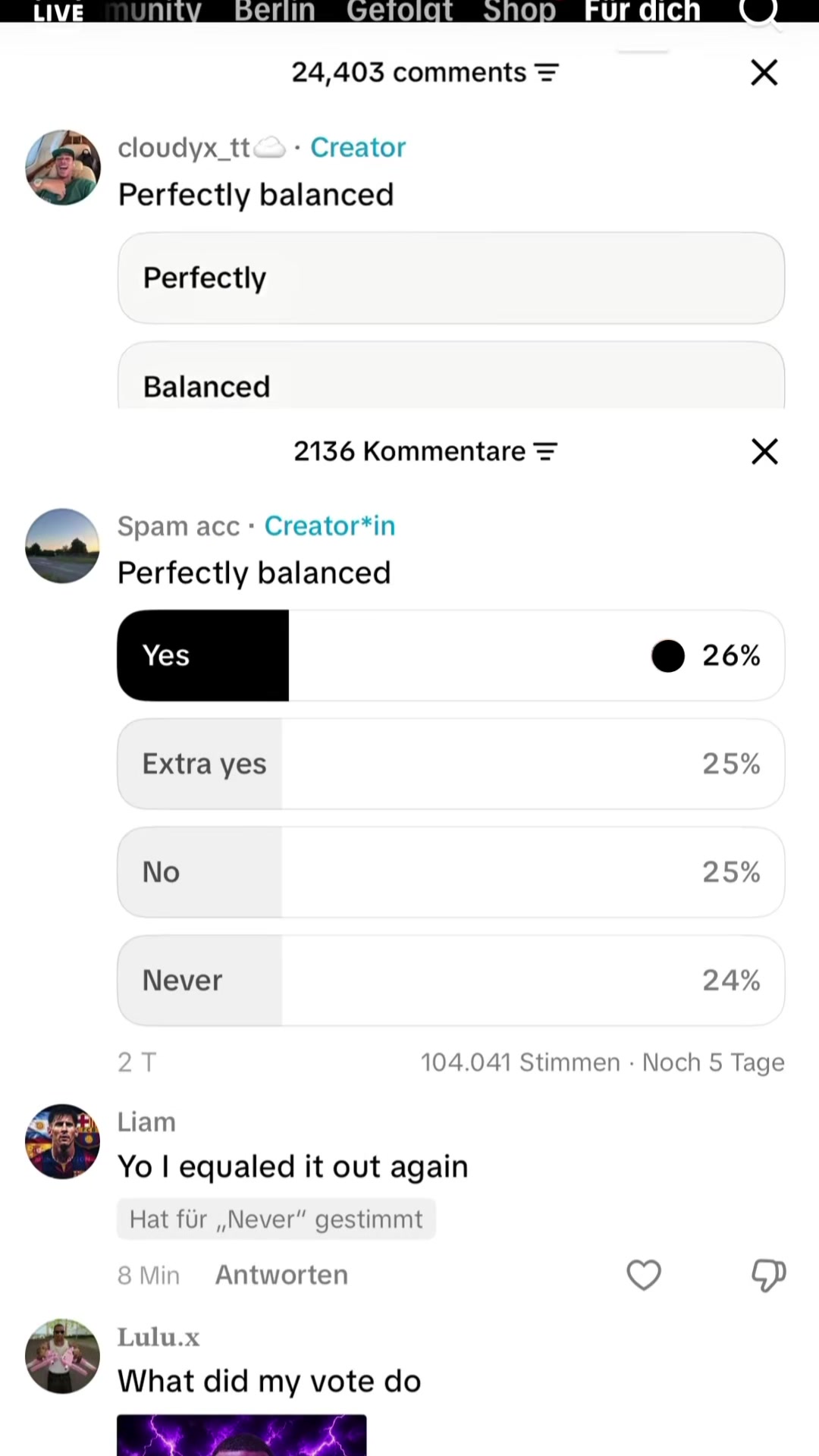 @alles bisschen random