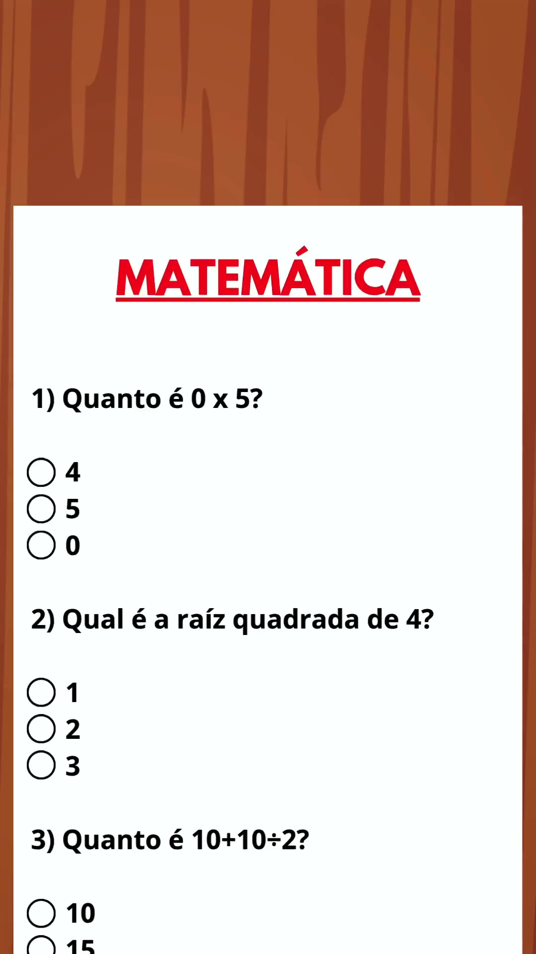 @Quiz