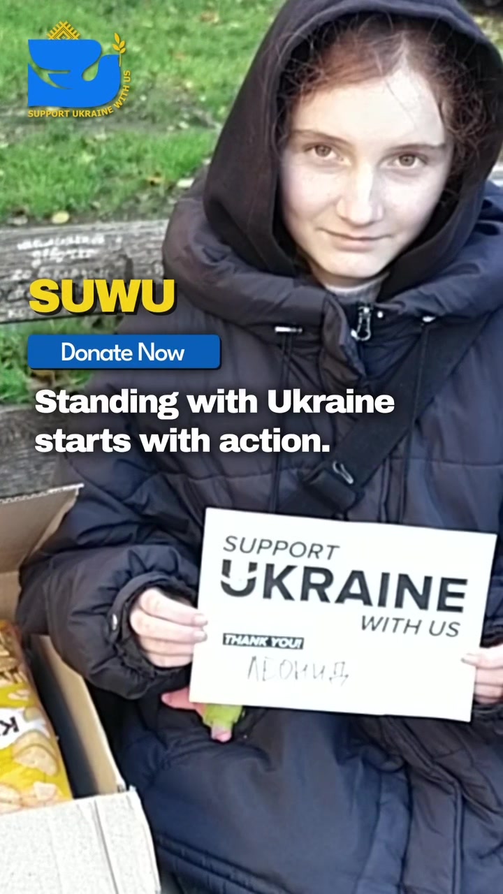 @Support Ukraine with us