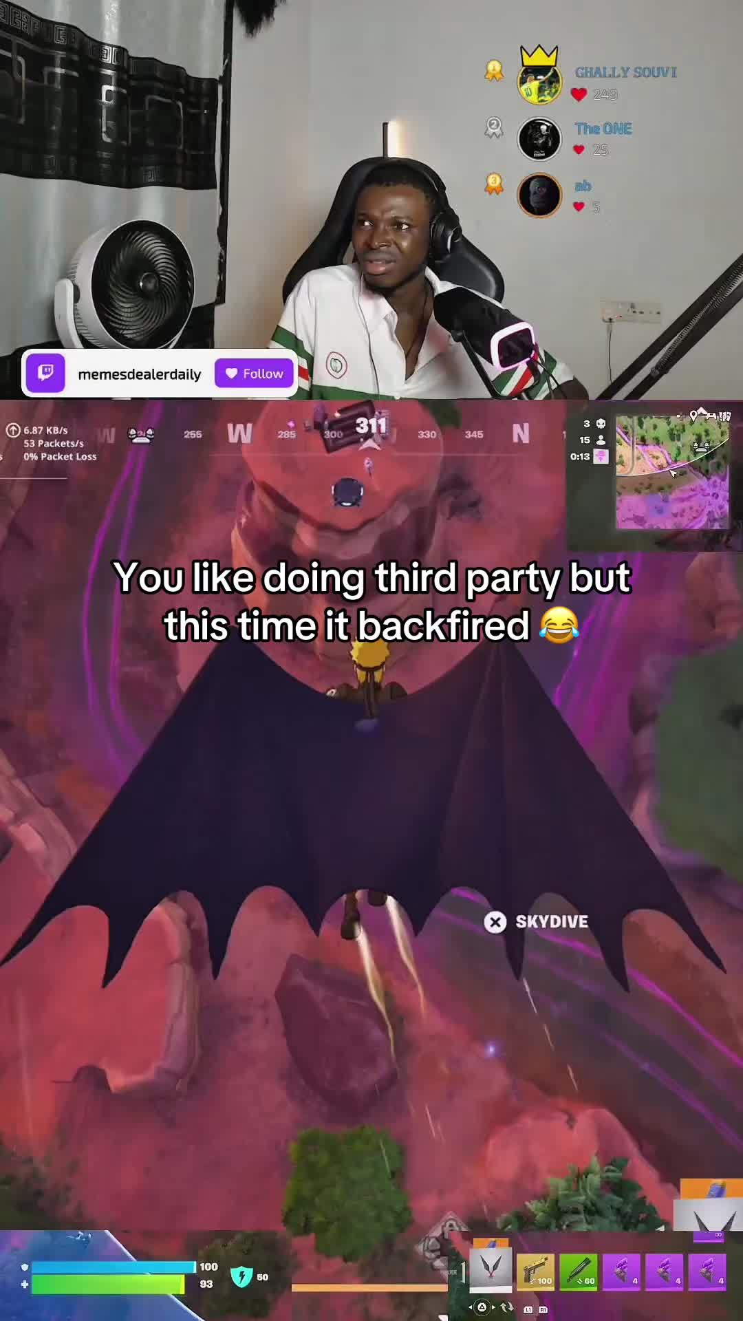 @memesdealerdailyclips 🦊