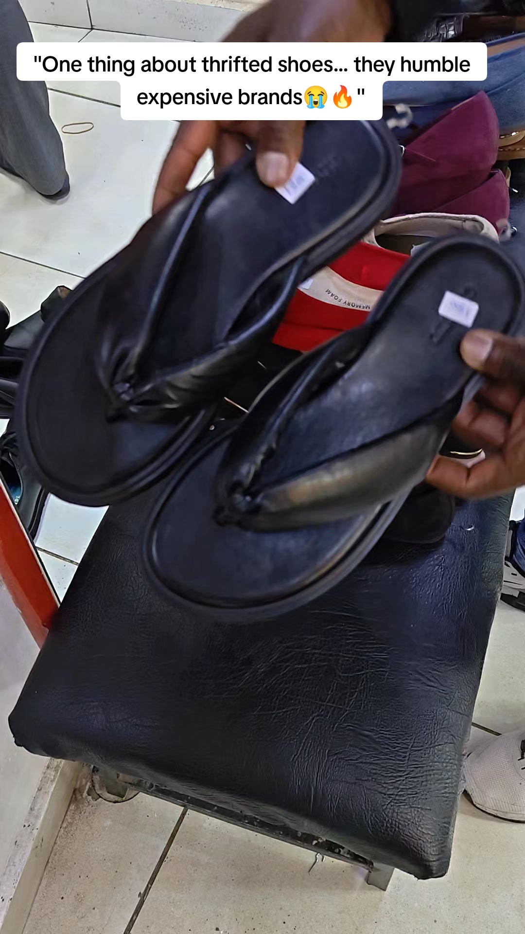 @Chris Mtumba Foot wear