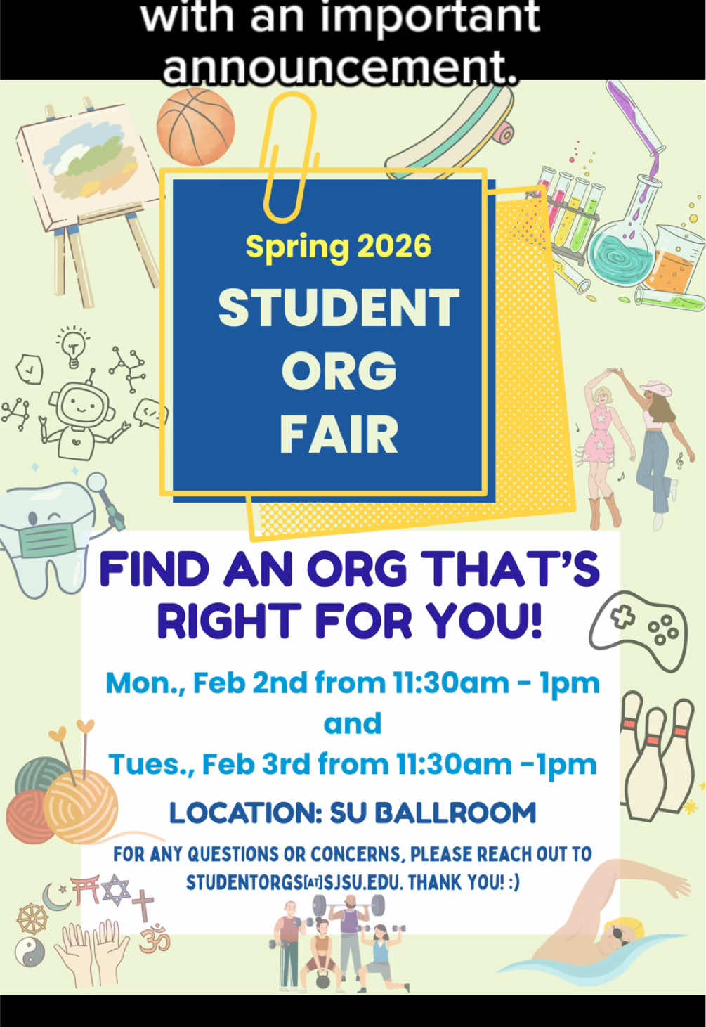 @sjsugetinvolved