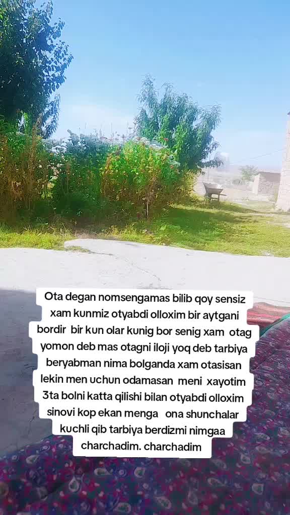 @Dunyo Egamqulova