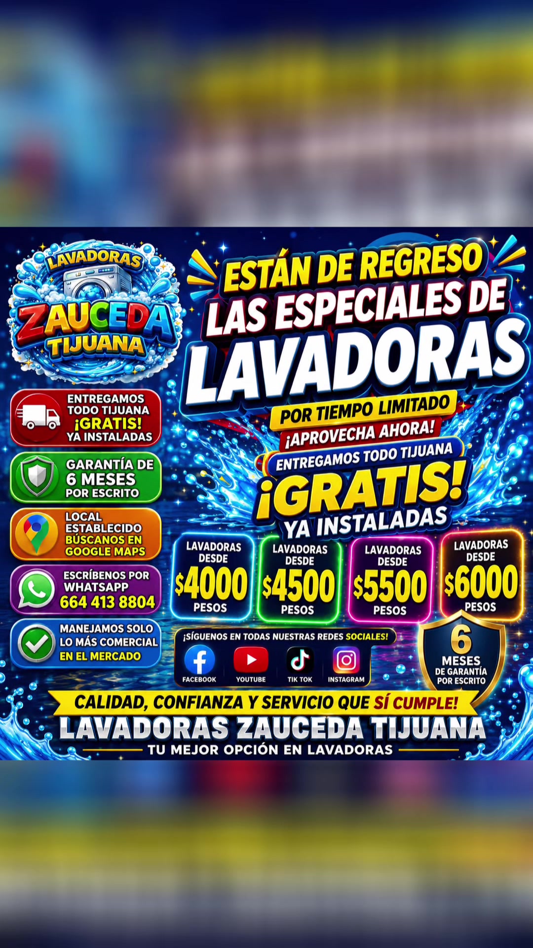 @lavadoraszaucedatijuana