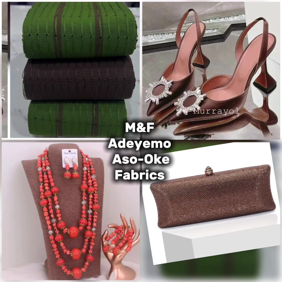 @M&F Aso-Oke Fabrics Houston Tx