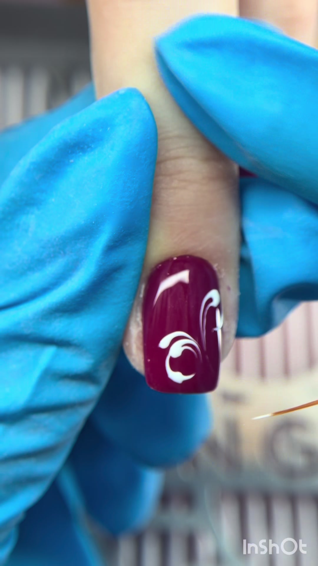 @Nail artist pink