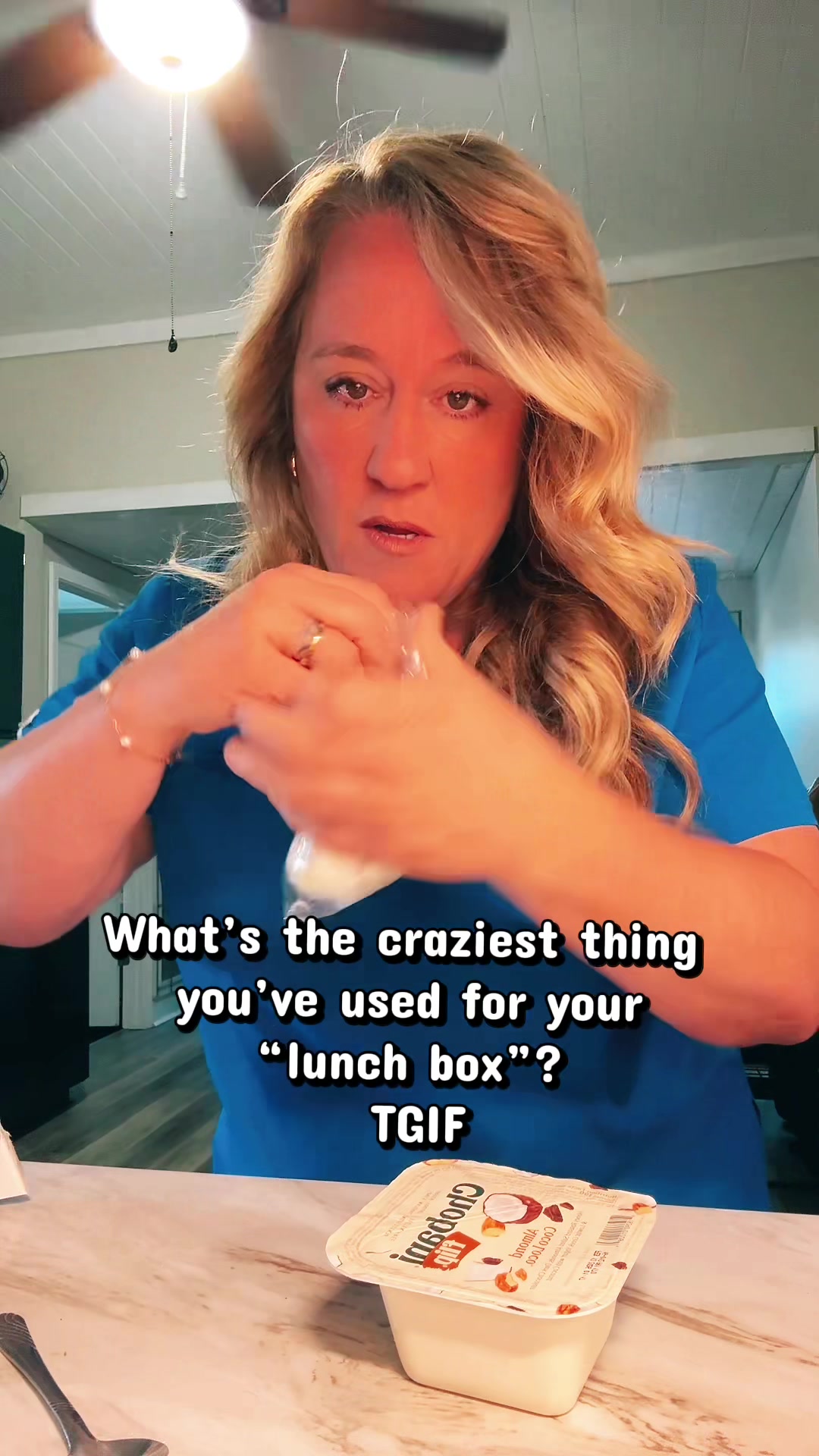 @Tabby at the table