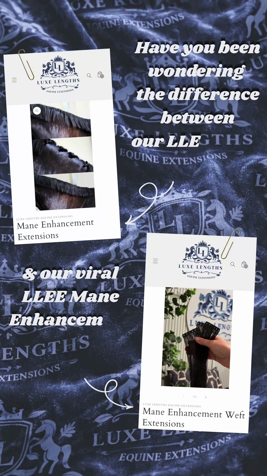 @Luxe Lengths Equine Extensions