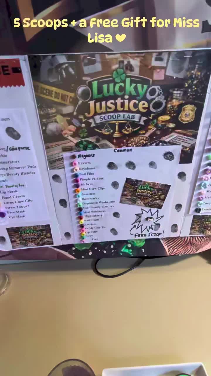 @Lucky Justice Scoop Lab