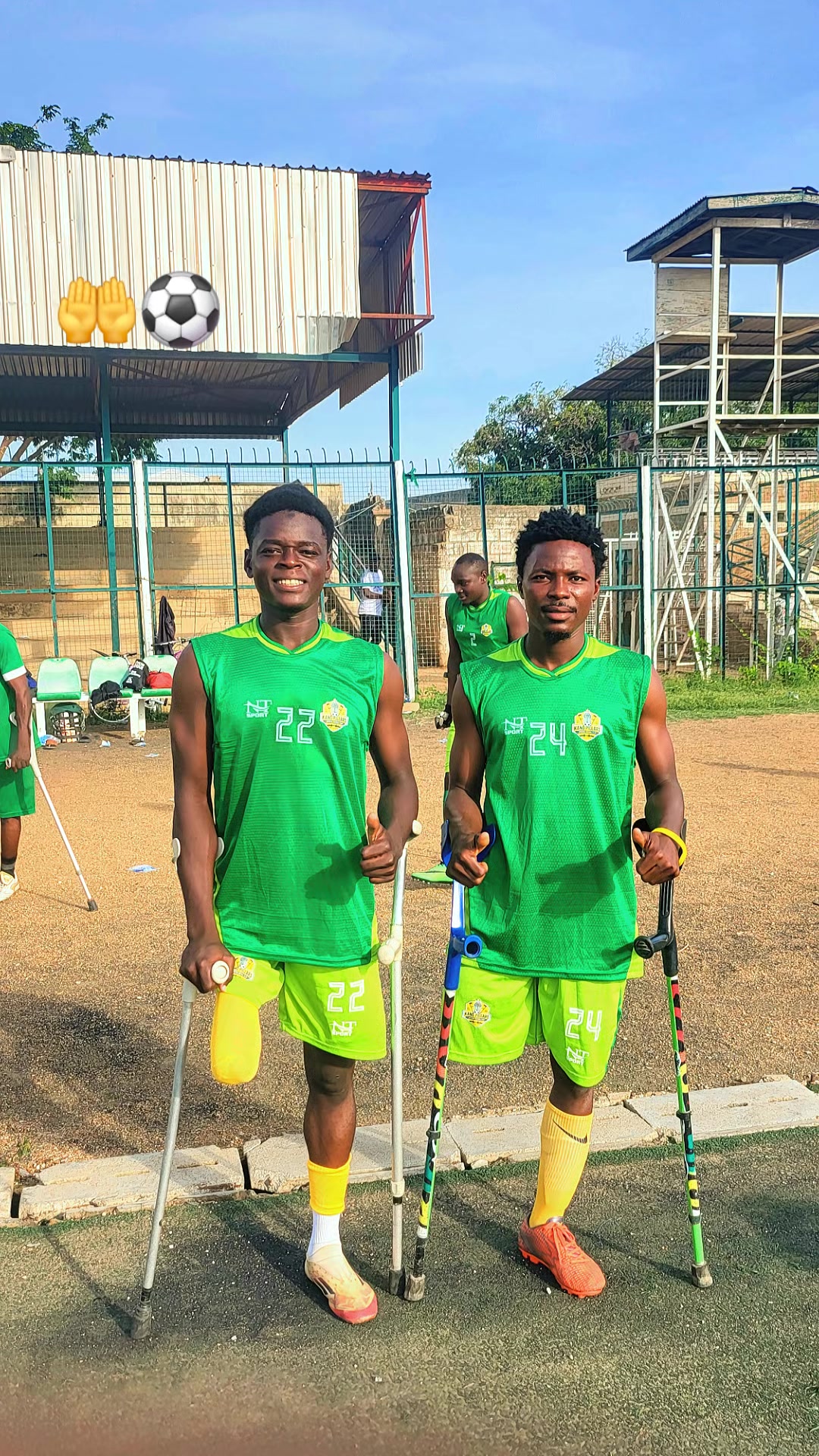@Najeeb one Leg ⚽