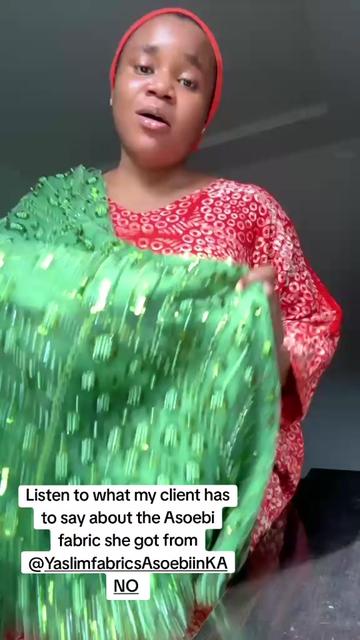 @Yaslim fabrics Asoebi in KANO