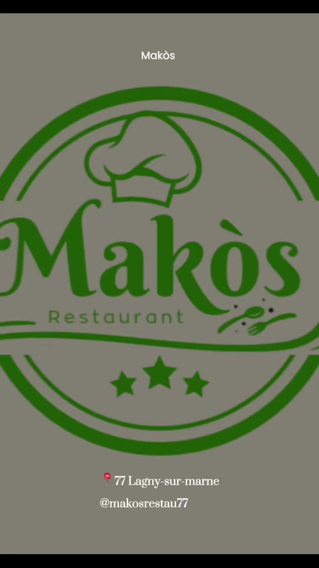 @Mak&ograve;s restaurant