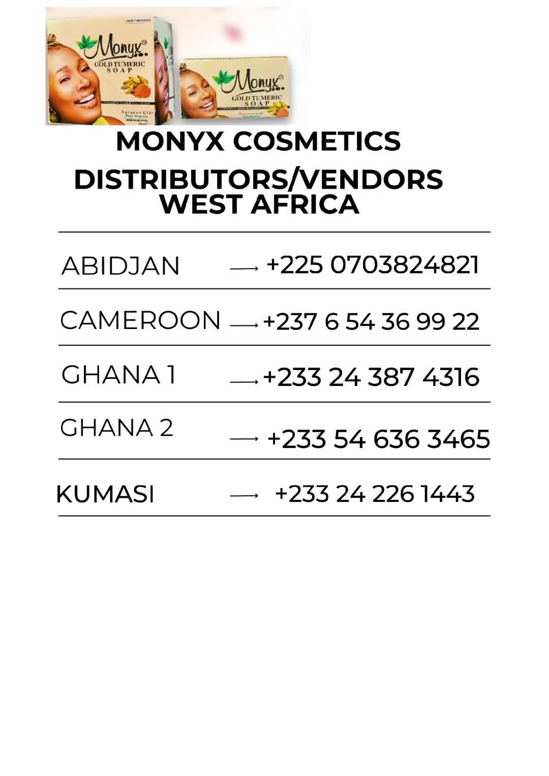 @MONYX COSMETICS LTD