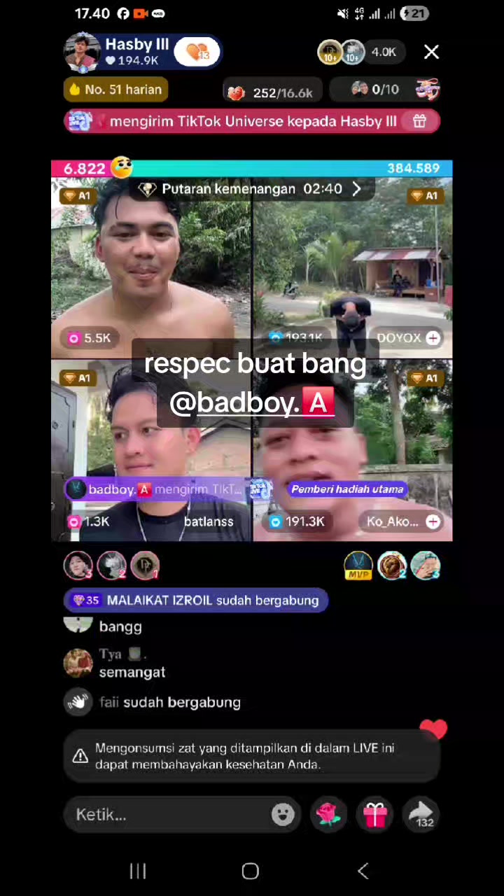@tim recod hasbi