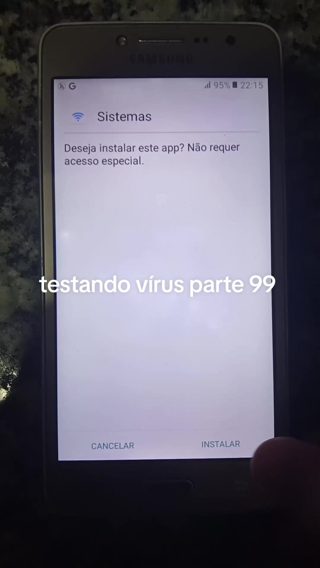 @testador de v&iacute;rus