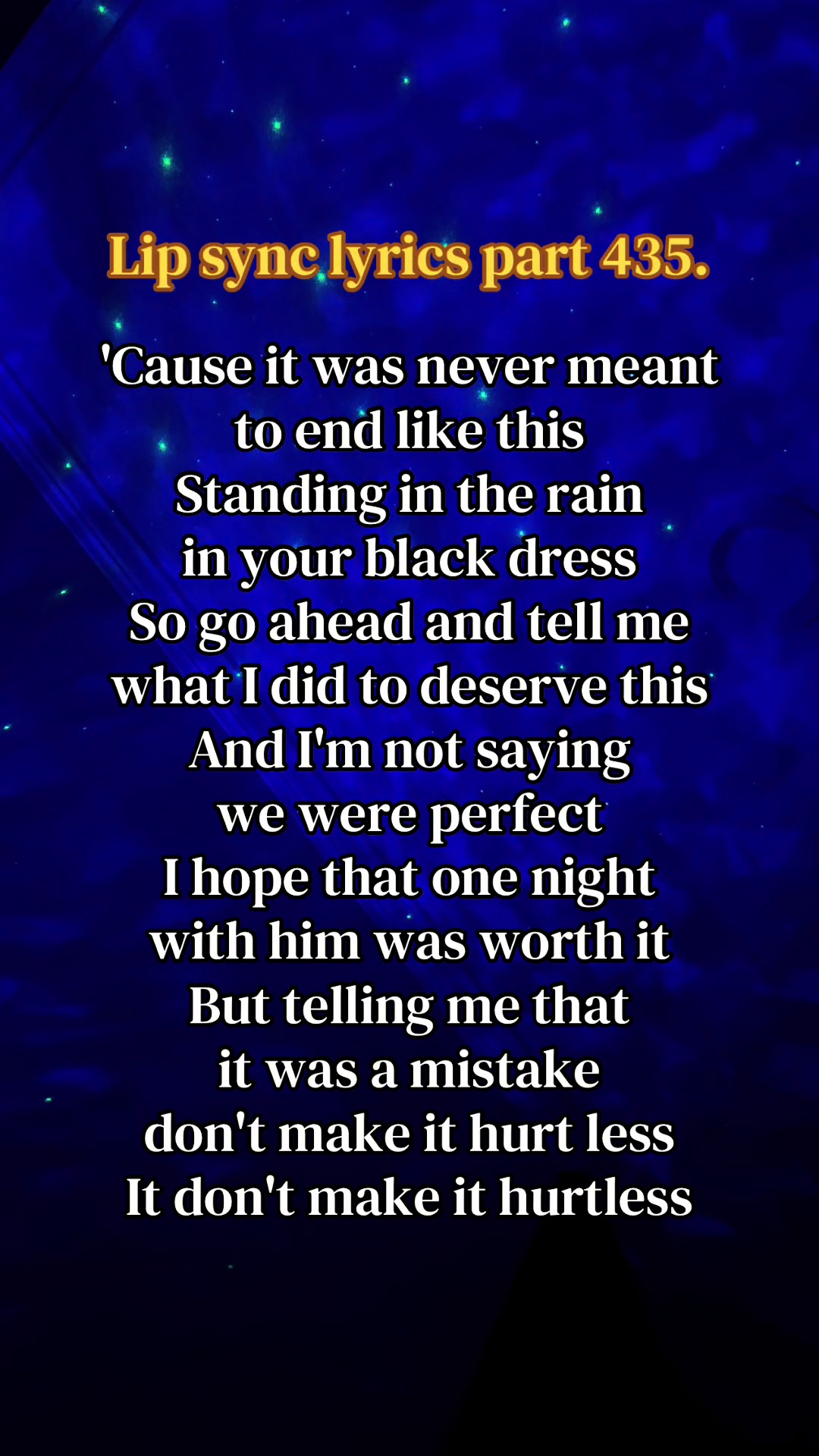 @Lipsync Lyrics & Acting