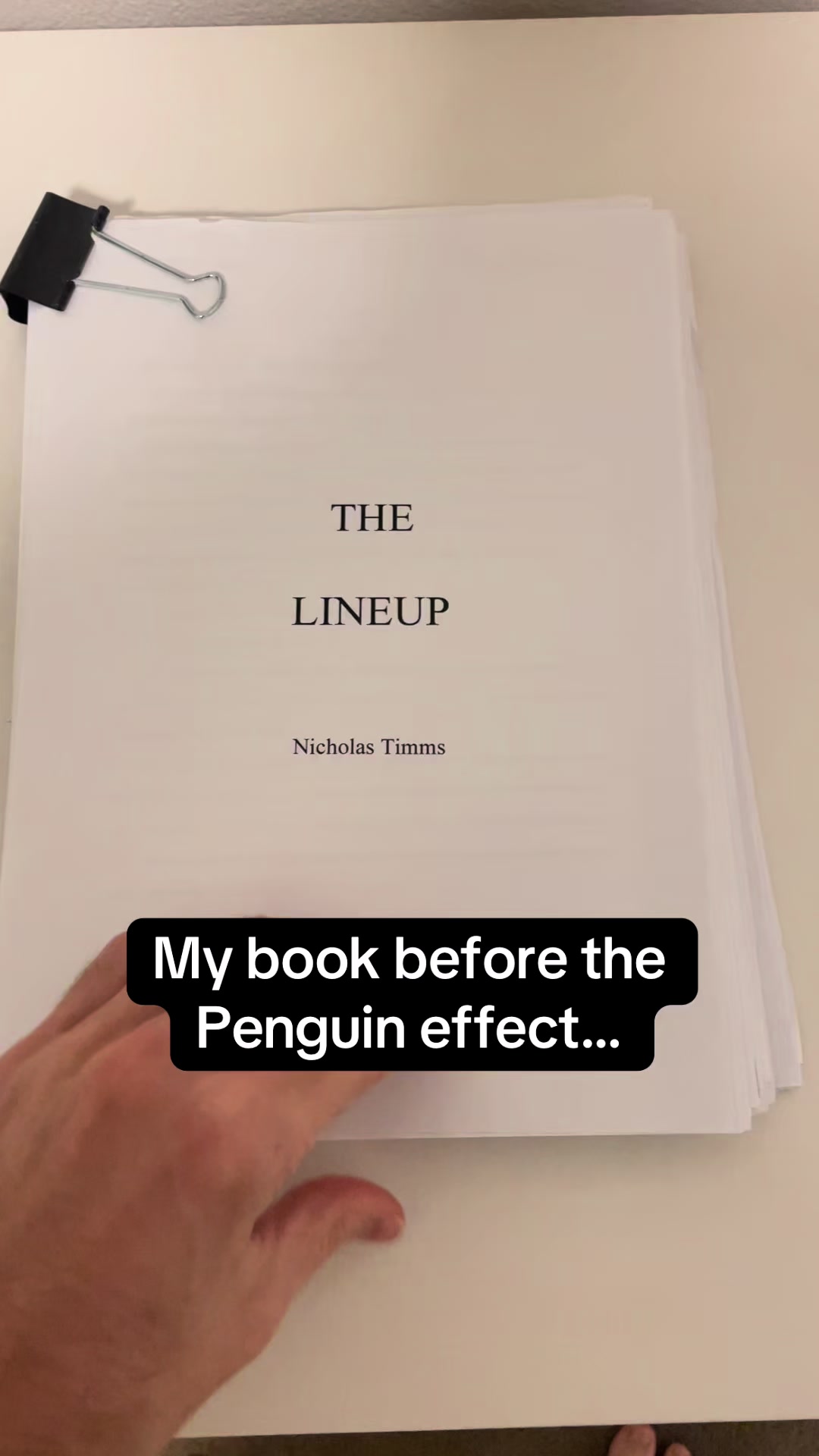 @Nicholas Timms | Author