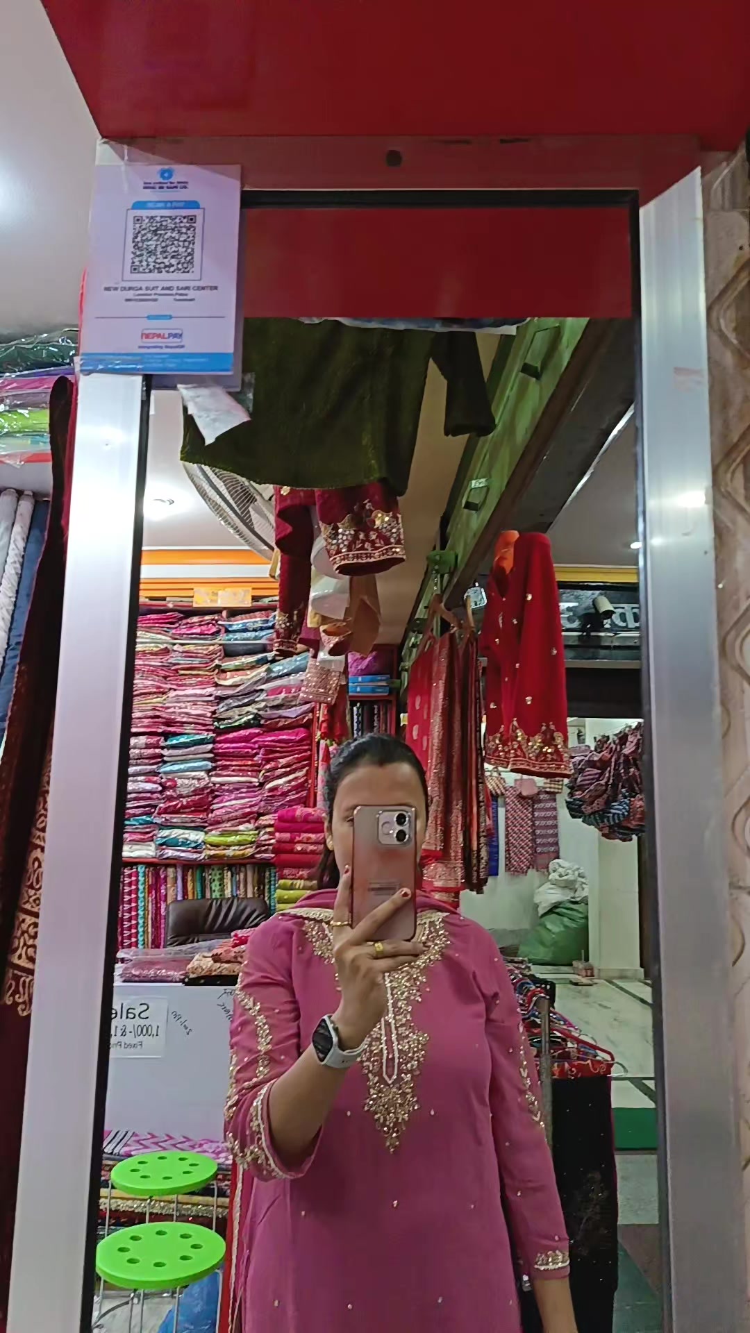 @Durga suits and sadi cente