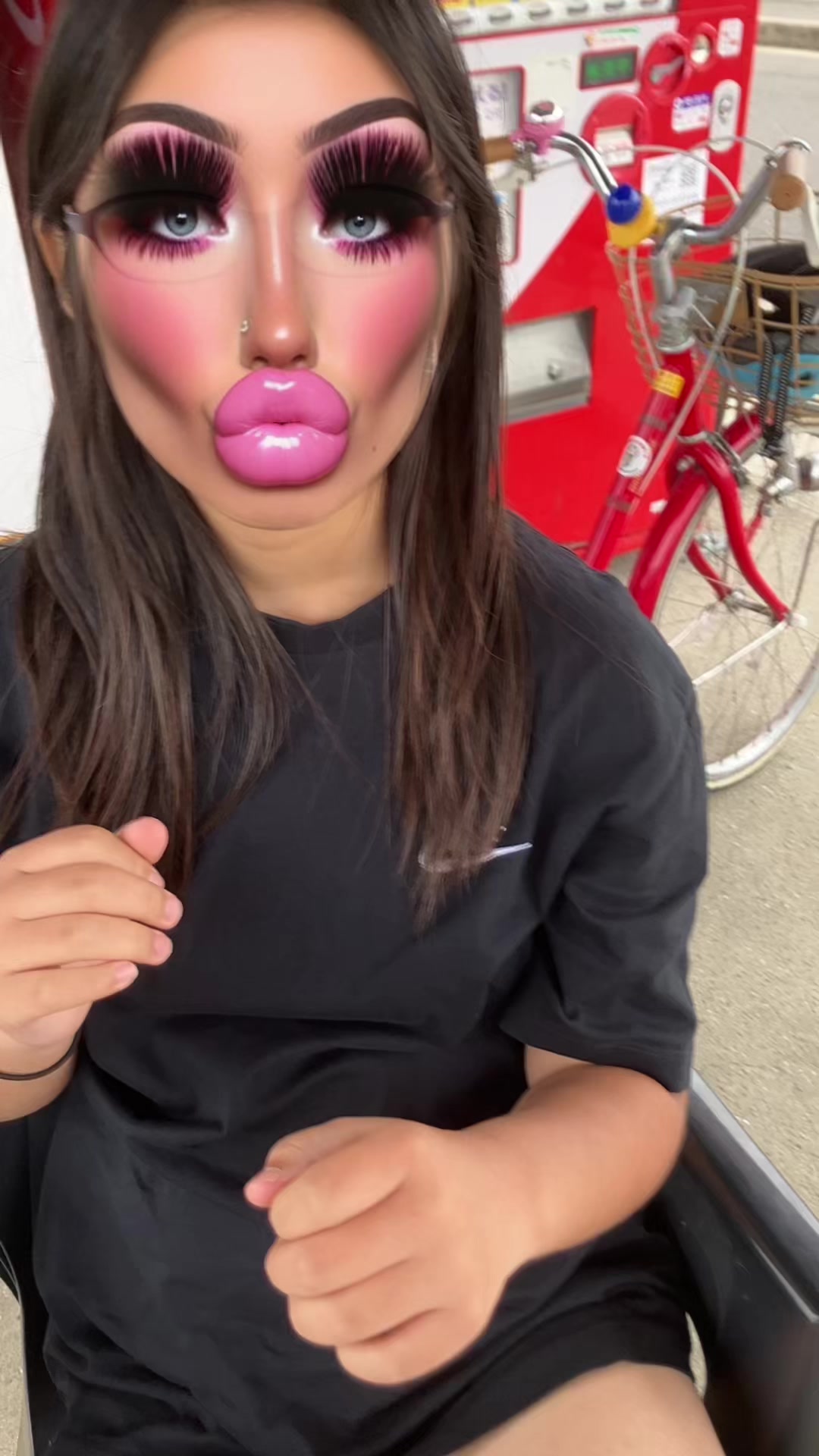 @笑い声窓拭き