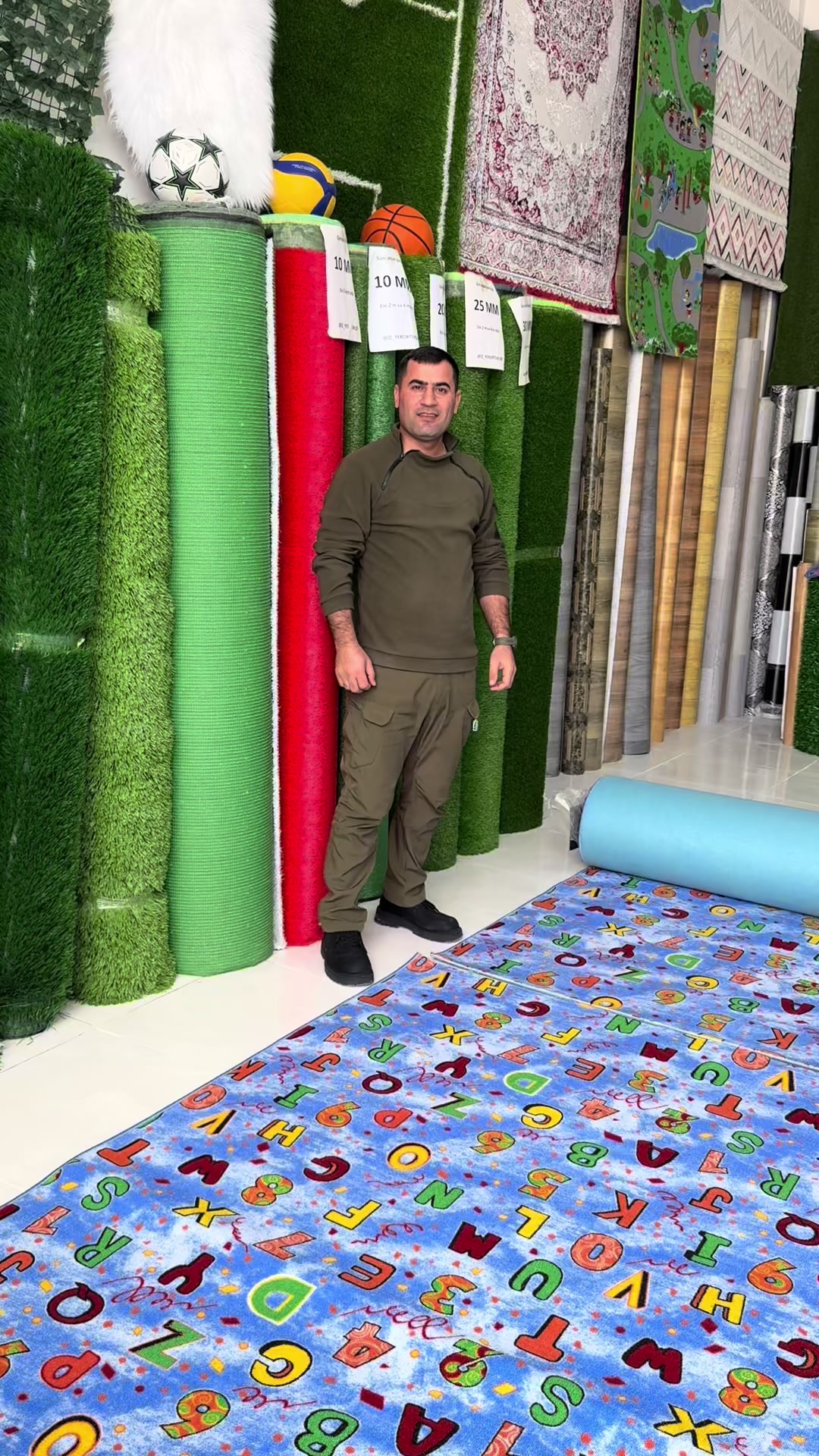 @İZ yer &ouml;rt&uuml;kləri mağazası