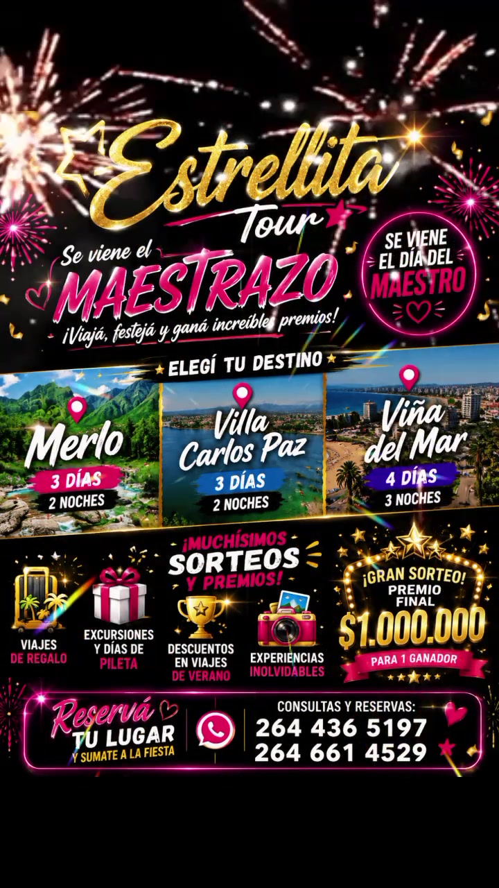 @Estrellita tour
