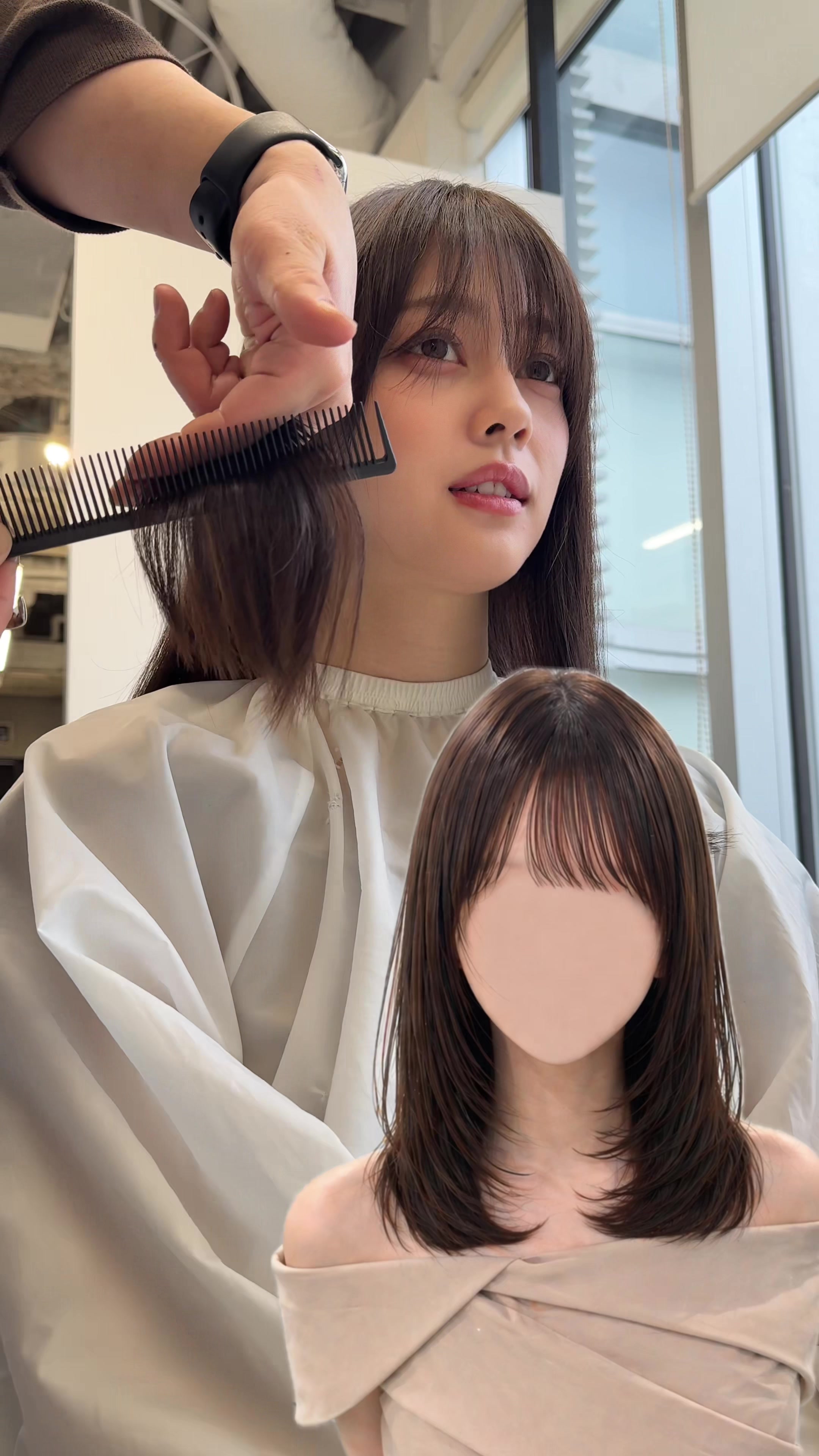 @顔まわりカットの人 ルイ・カキヌマ