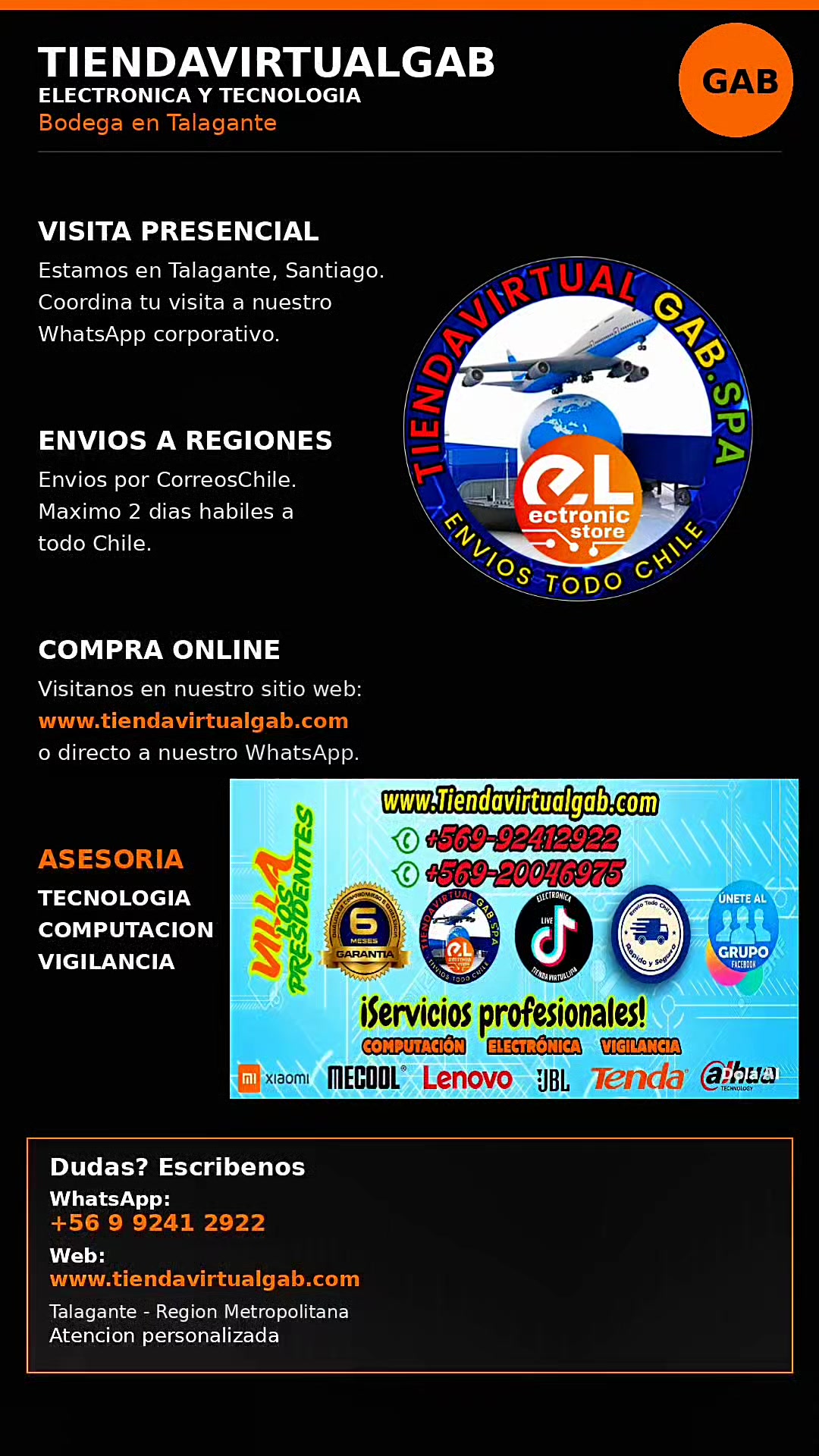@TiendaVirtual Electrónica