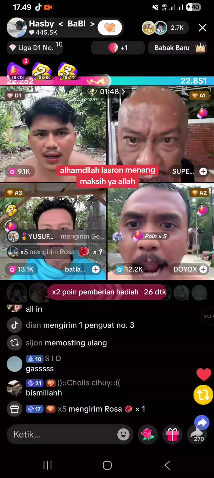 @tim recod hasbi