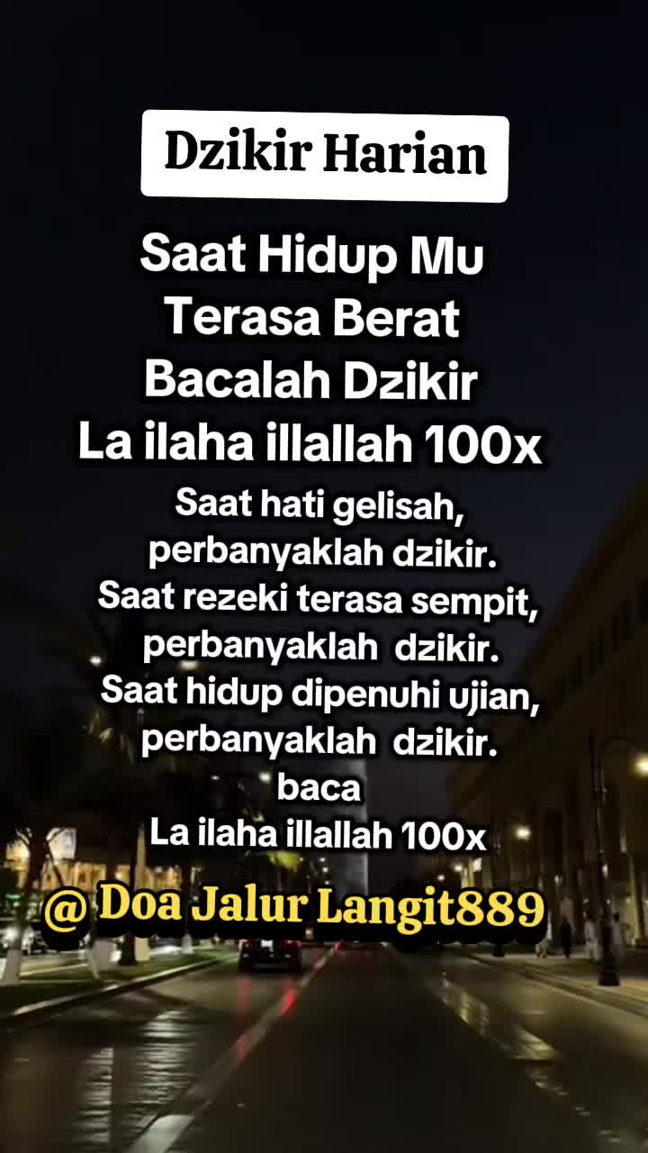 @Doa Jalur Langit