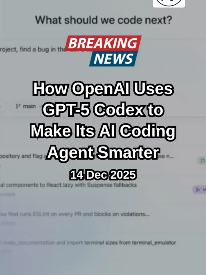 OpenAI Uses GPT-5 Codex to Make Its AI | ARTIFICIALintelligenceNEWS ...