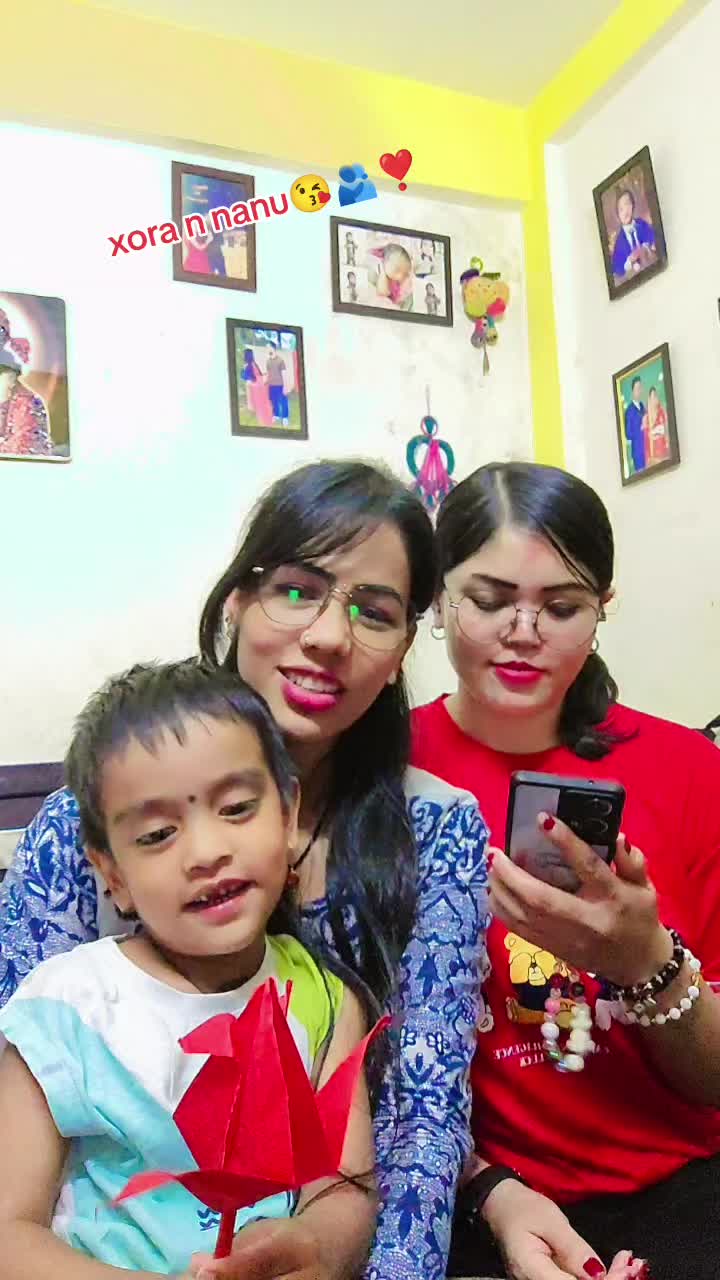 @Aadi & Aayu  Mom 🤗❤️💝