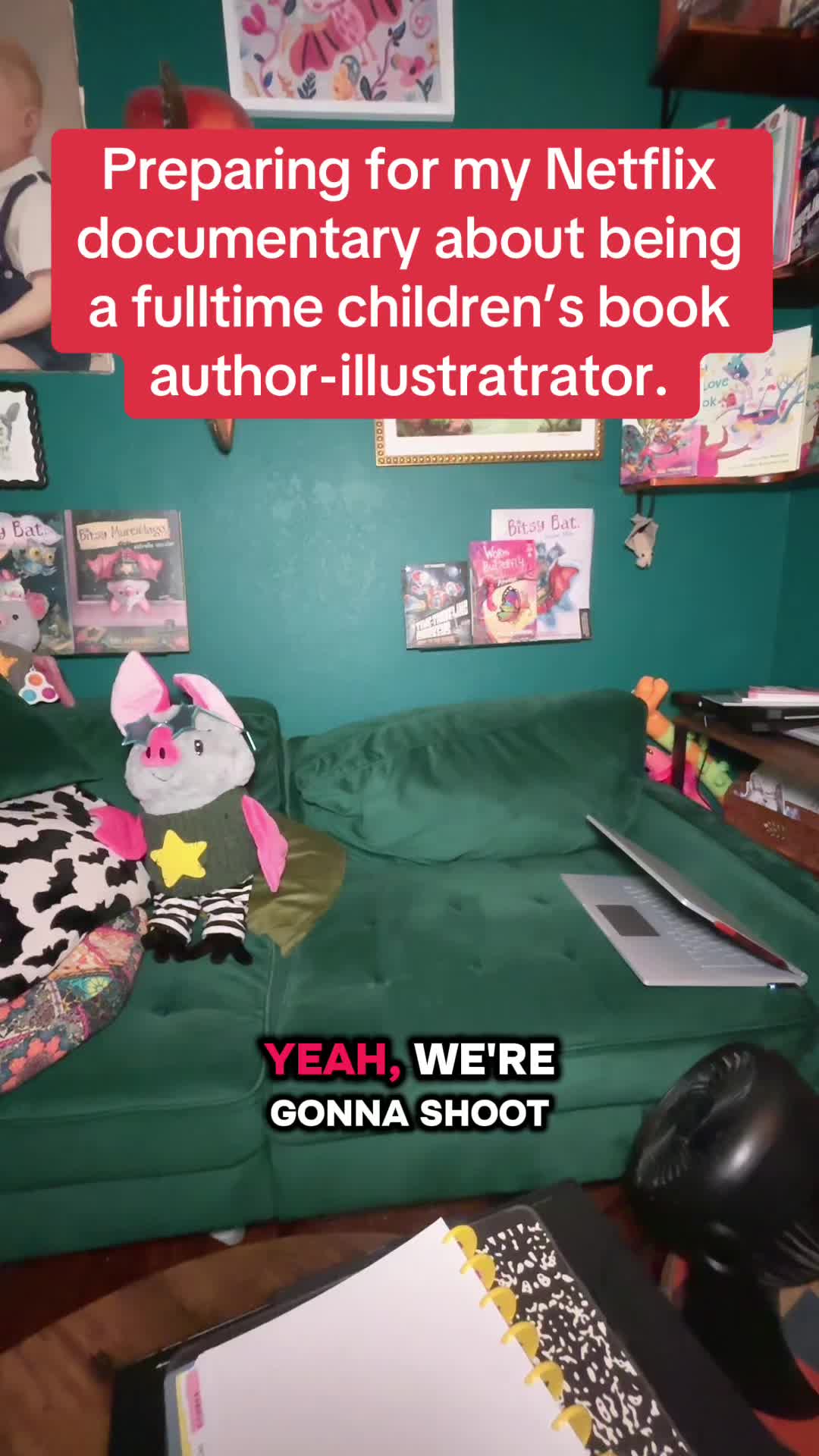 @Professor Kaz, Artist-Author