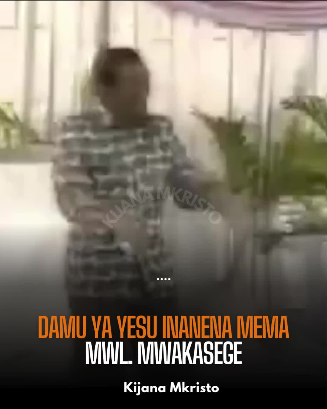 @Kijana Mkristo