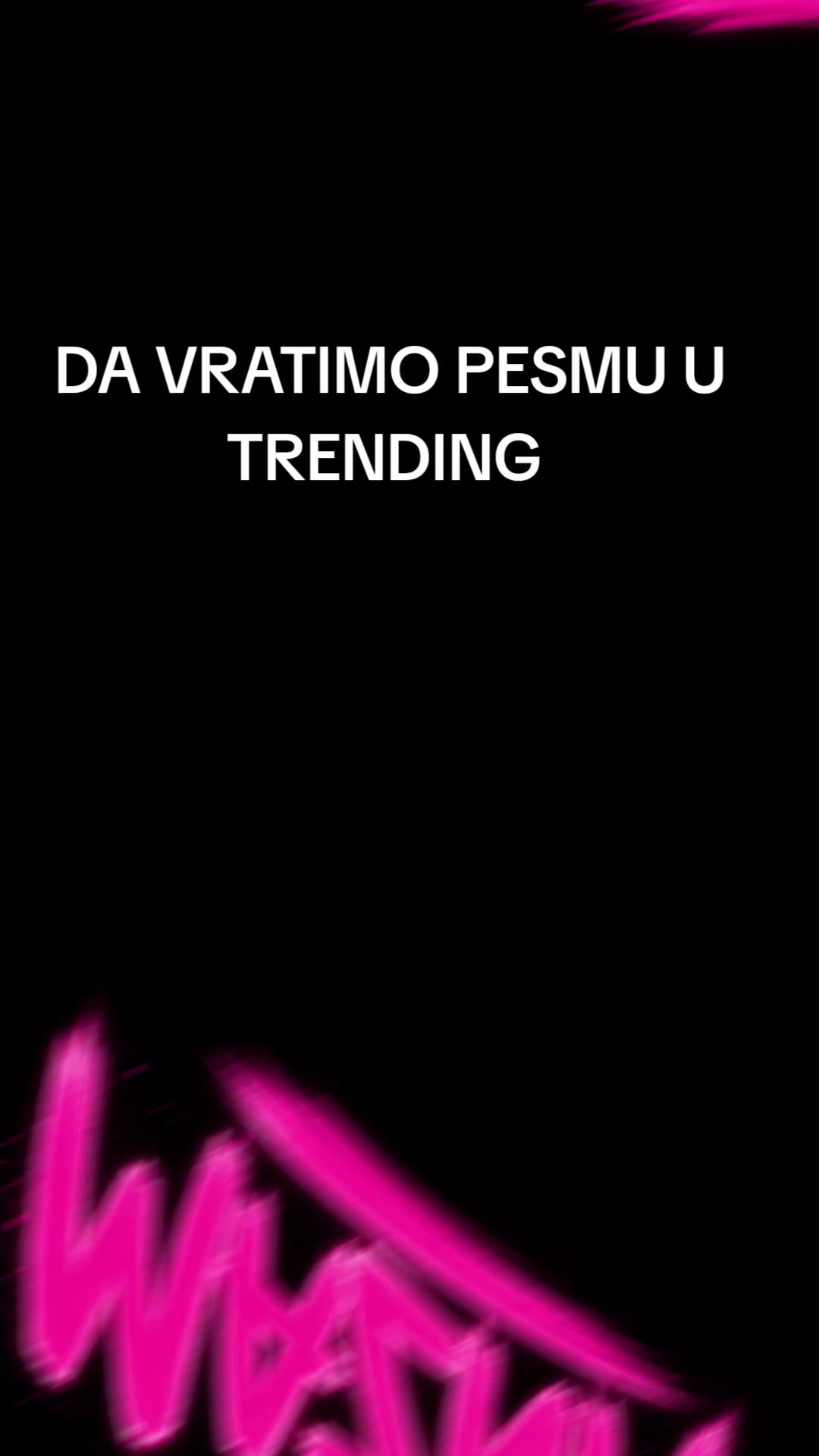 @DA VRATIMO PESMU U TRENDING