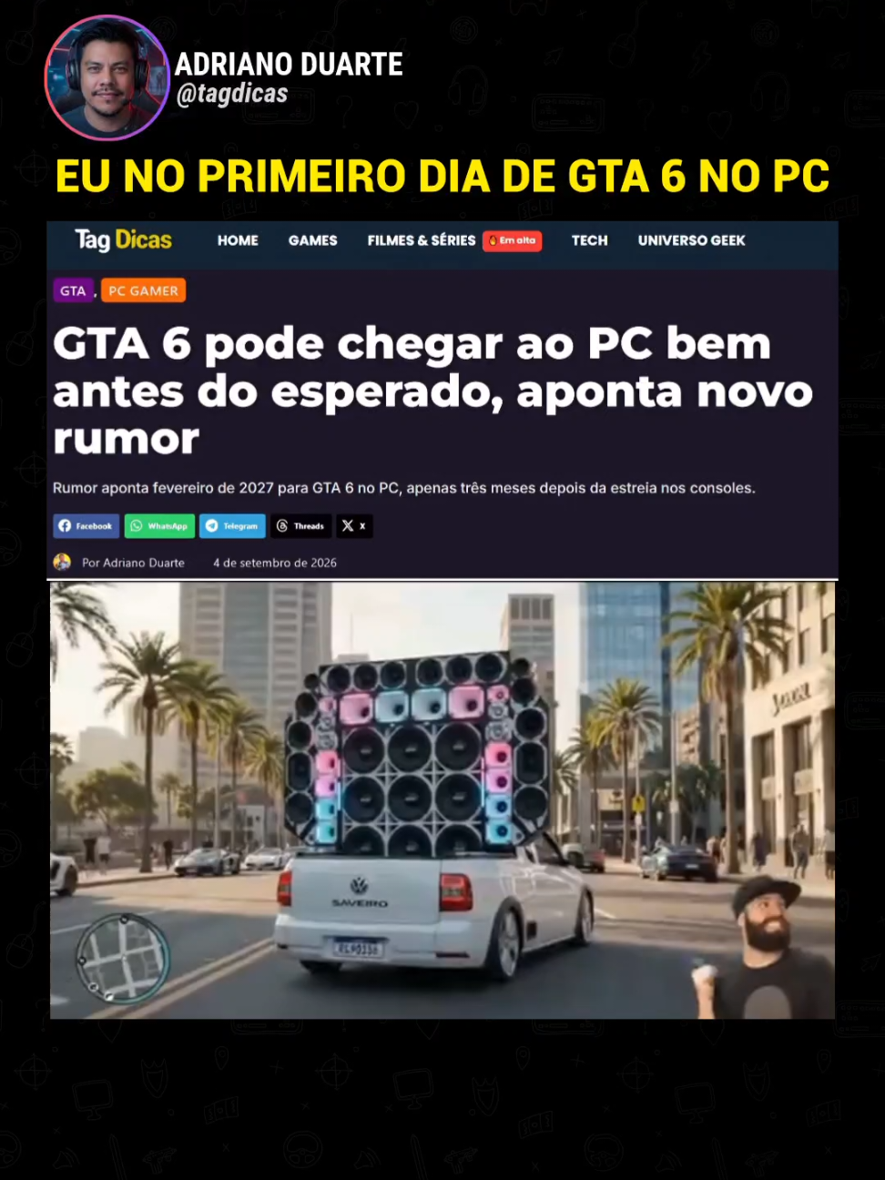 @Adriano Duarte I Tag Dicas