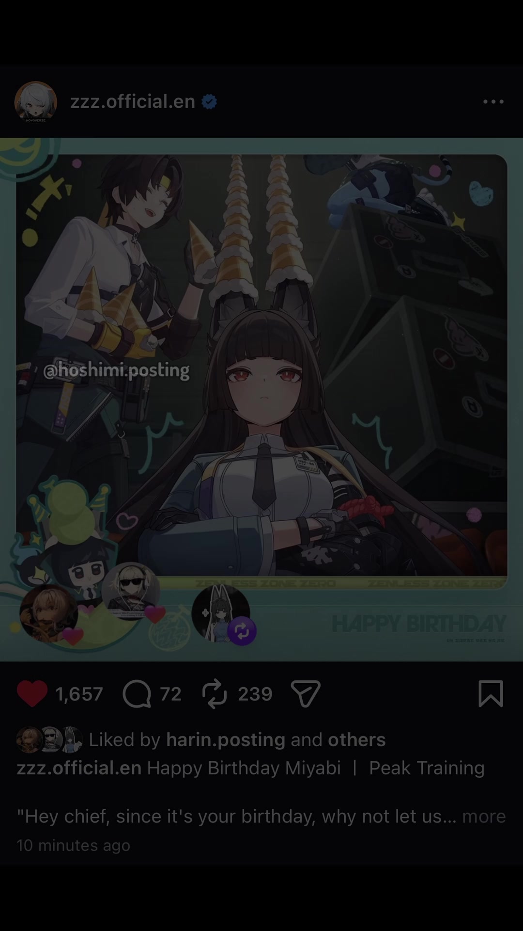 @hoshimi posting