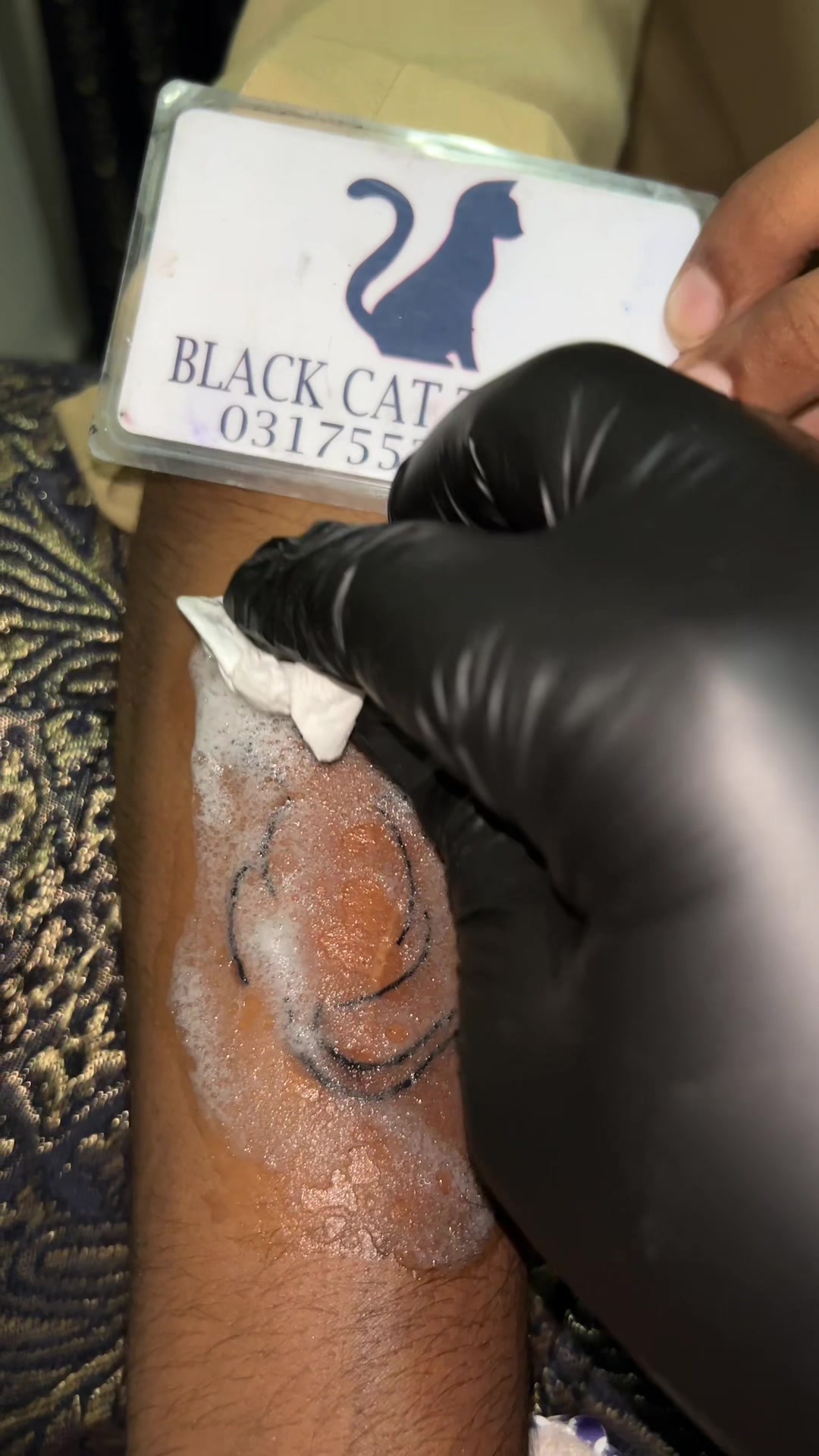 @Black cat Tatoo