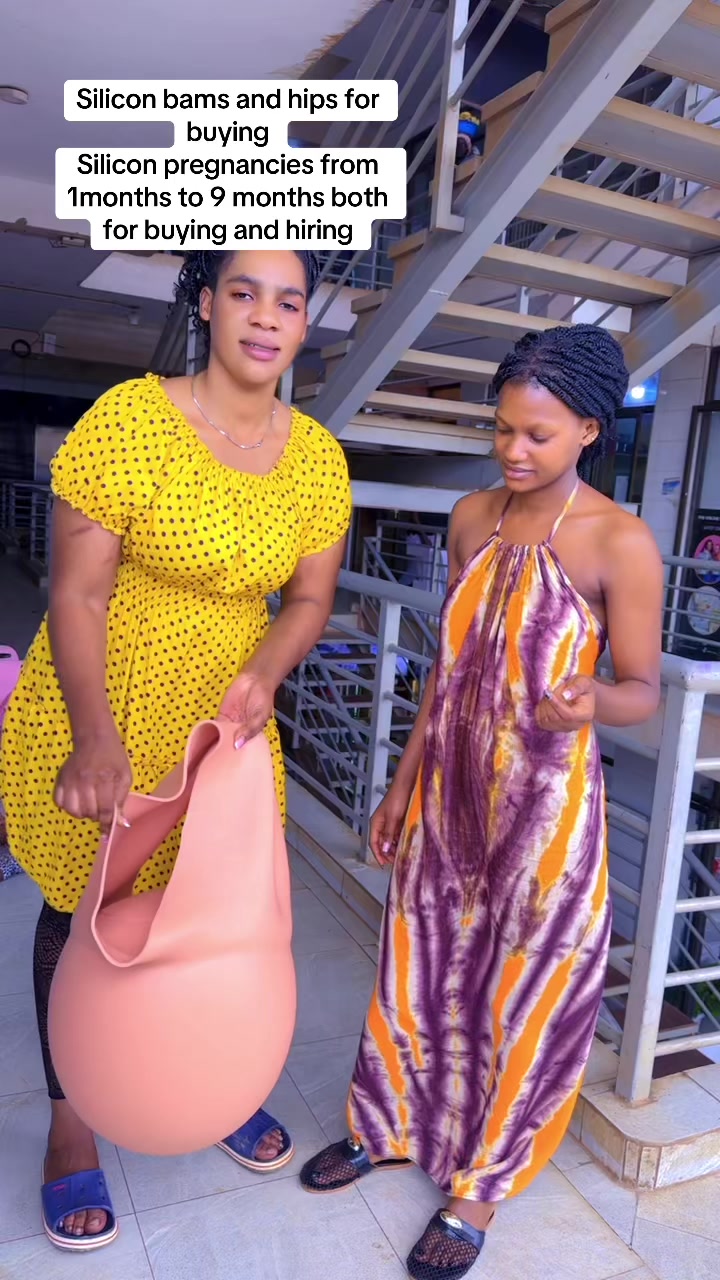 @Pregnant Nalwoga silicone wear