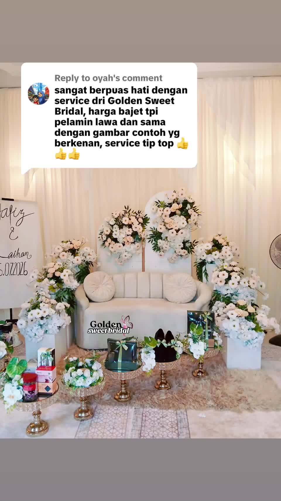@Golden Sweet Bridal
